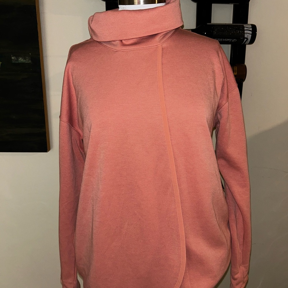 Nike Maternity Nursing Pullover Womens Pink - Small - Picture 3 of 7
